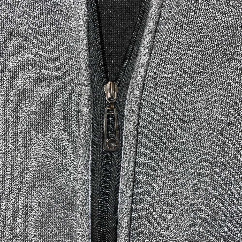 True Rock Gray Cardigan Solid Sweater - image 5